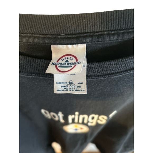 Vintage Pittsburgh‎ Steelers Tshirt GotRings Size XXL - Picture 4 of 4